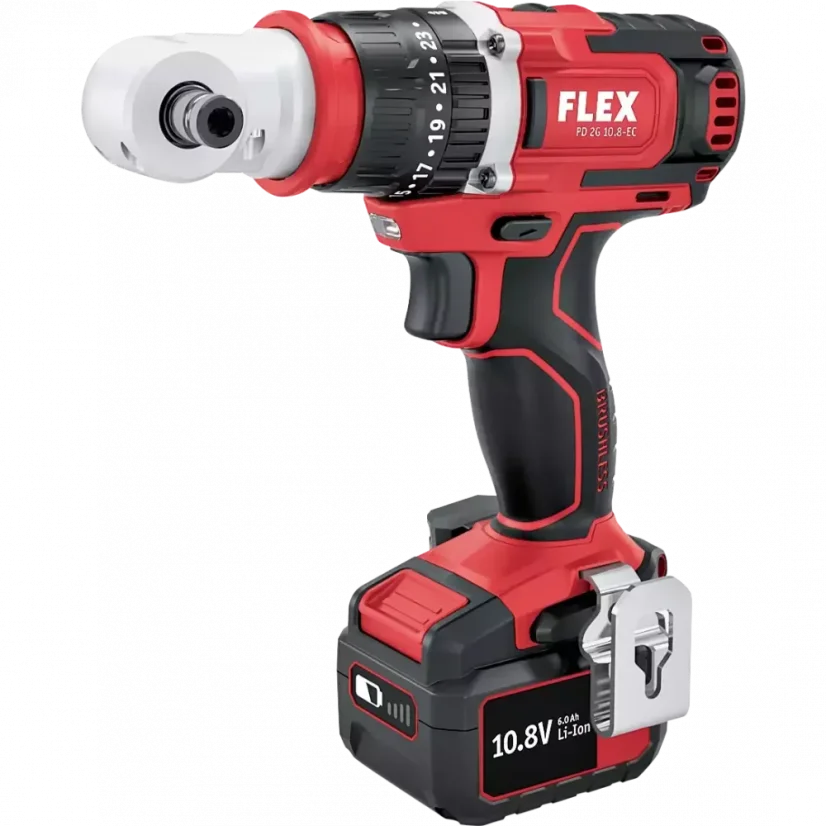 2-rychlostní aku šroubovák s příklepem 10,8V FLEX