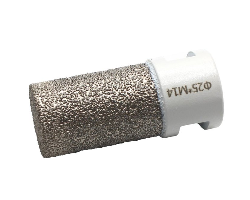 25 mm Diamantová fréza valcová M14