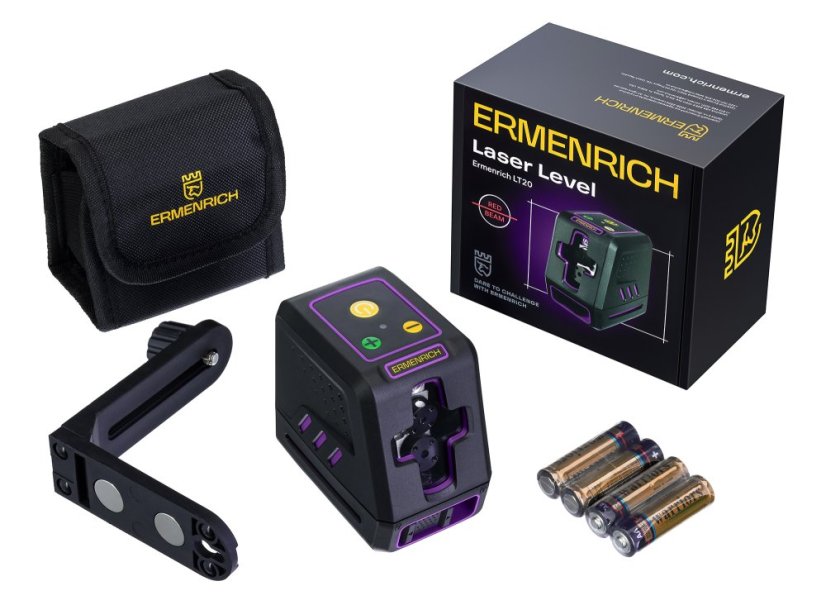 Laserový nivelační přístroj Ermenrich BASE LT20
