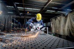 Aku úhlová bruska WB 18 LTX BL 15-150 Q bez aku