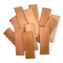 Kožené pouzdro pro japonské nože Higonokami, velikost L/XL, otevřené