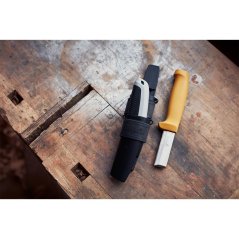 HULTAFORS STK dláto-nůž a URA univerzální nůž s dvojitým pouzdrem