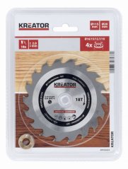 KRT020434 - Pílový kotúč na drevo 115mm, 18T