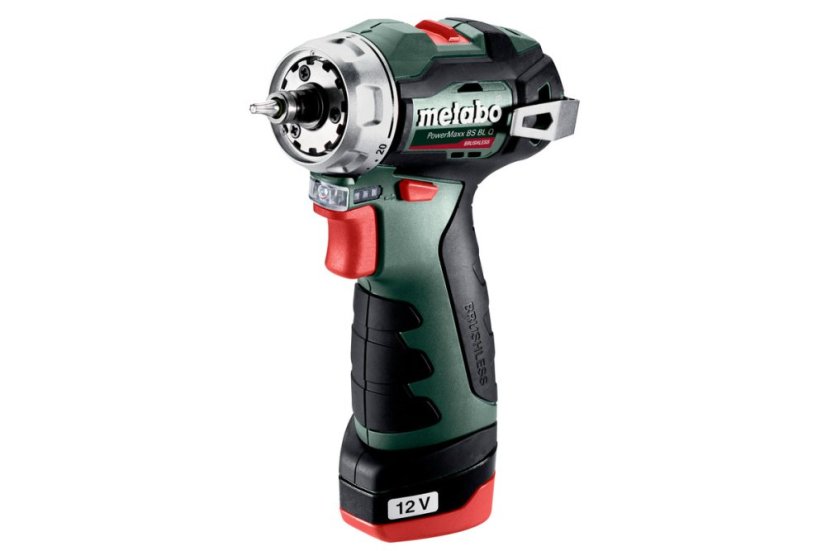 Aku šroubovák PowerMaxx BS BL Q 12V 2x2,0Ah, kufr