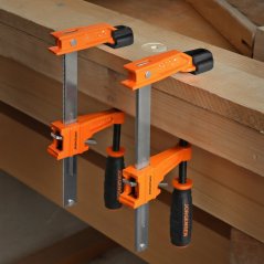 Stolařská svorka PONY JORGENSEN s regulací tlaku - 10 cm - Light Duty - mělká