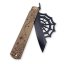 Japonský zatvárací nôž Higonokami ARANEA SPIDER z modrej ocele Warikomi - 120 mm, BR/BL