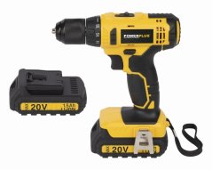 POWX00435 - Aku skrutkovač / vŕtačka 20V LI-ION 2BAT