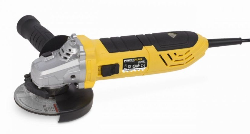 POWX0611 - Úhlová bruska 900 W - 115 mm