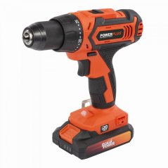 POWDP15300 - Aku šroubovák / vrtačka 20V  plus  78ks přísl. v kufru SET