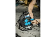 Bubnový gumově izolovaný prodlužovací kabel 20m (3x1,5mm2)