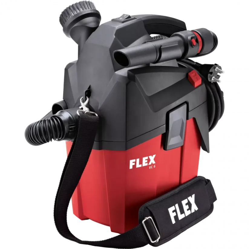 Kompaktní vysavač s manuálním čištěním filtru, 6 l, třída L FLEX VC 6