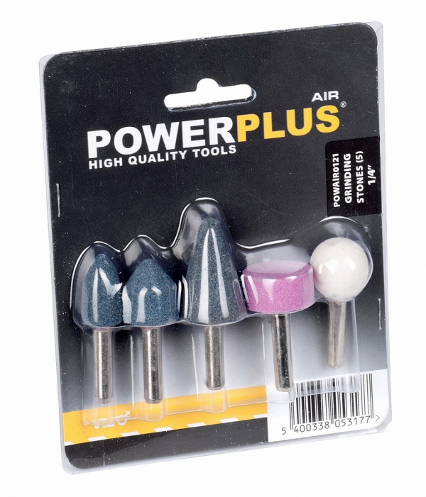 5ks brúsnych teliesok POWERPLUS