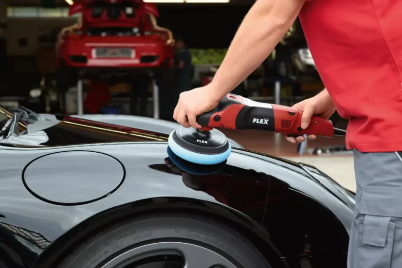 150 mm leštička s variabilními otáčkami a vysokým točivým momentem POLISHFLEX