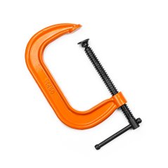 Litinová C-svorka PONY JORGENSEN Light Duty - rozpětí 12,5 cm