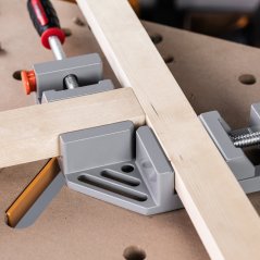 Rohová truhlářská svorka TOOLCREST 90° - rozpětí až 6,2 cm