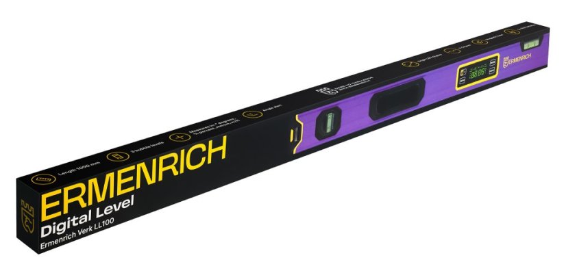 Digitálna vodováha Ermenrich Verk LL100