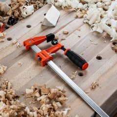 Stolařská svorka PONY JORGENSEN s regulací tlaku - 76 cm - Heavy Duty - mělká