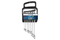 Kombinovaná sada račňových klieští, 7 ks, 10-19 mm