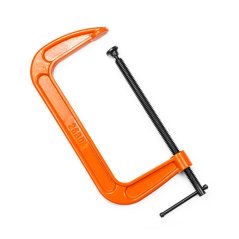 Litinová C-svorka PONY JORGENSEN Light Duty - rozpětí 20 cm