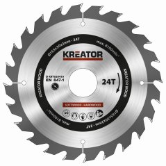 KRT020410 - Pílový kotúč na drevo 165mm, 24T