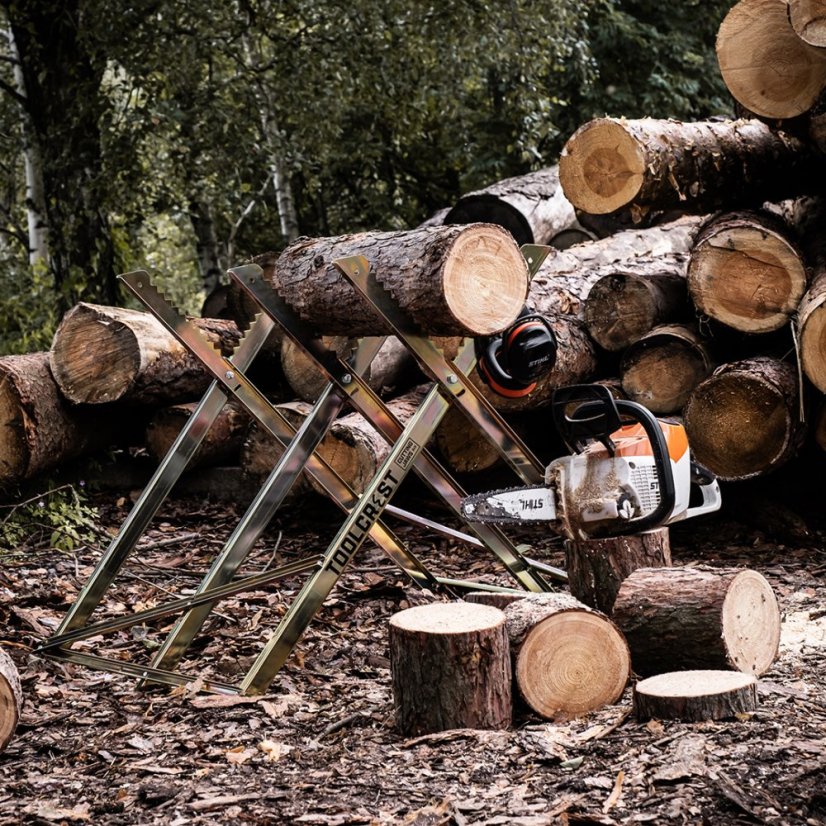 Skládací koza TOOLCREST na řezání dřeva
