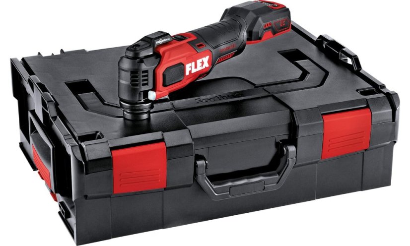 Aku multitool 18V s upínacou prírubou StarlockMAX, kufor L-BOXX® FLEX