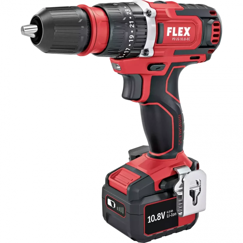 2-rychlostní aku šroubovák s příklepem 10,8V FLEX