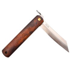 Japonský zavírací nůž Higonokami PERSIMMON z oceli VG10 - 72 mm, dřevěná rukojeť