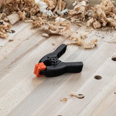 Plastová pružinová svorka PONY JORGENSEN s regulací tlaku - 25 mm