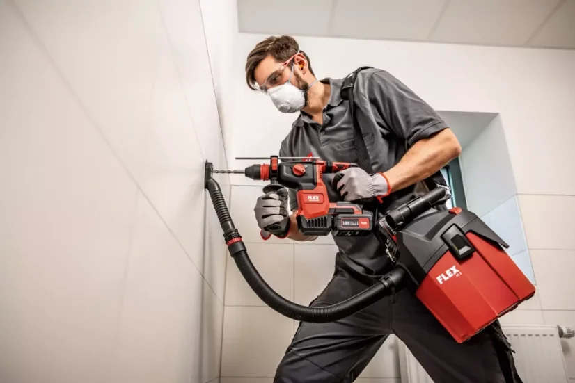 Aku vysávač s manuálnym čistením filtra 18V, 6 l, trieda L FLEX VC 6