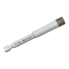 10 mm Diamantová vykružovací korunka 1/4" HEX