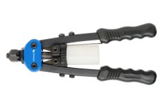 Obojručný nitovač 250 mm, päť vymeniteľných nosníkov, max. 4,8 mm
