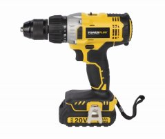 POWX00445 - Aku príklepový skrutkovač / vŕtačka 20V LI-ION 2BAT