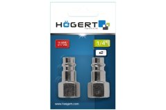 Koncovka hadice vnitřní 1/4" 2 ks