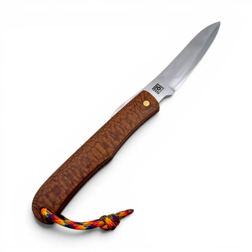 Japonský zatvárací nôž KANEGEN FALTEN, rukoväť Beefwood, dĺžka 260 mm