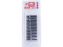 Hlavice nástrčné prodloužené, MULTI-LOCK, sada 8ks, 1/2", CrV