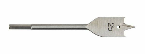 Plochý vrták do dřeva, 6 - 40 mm, šestihranné upínání