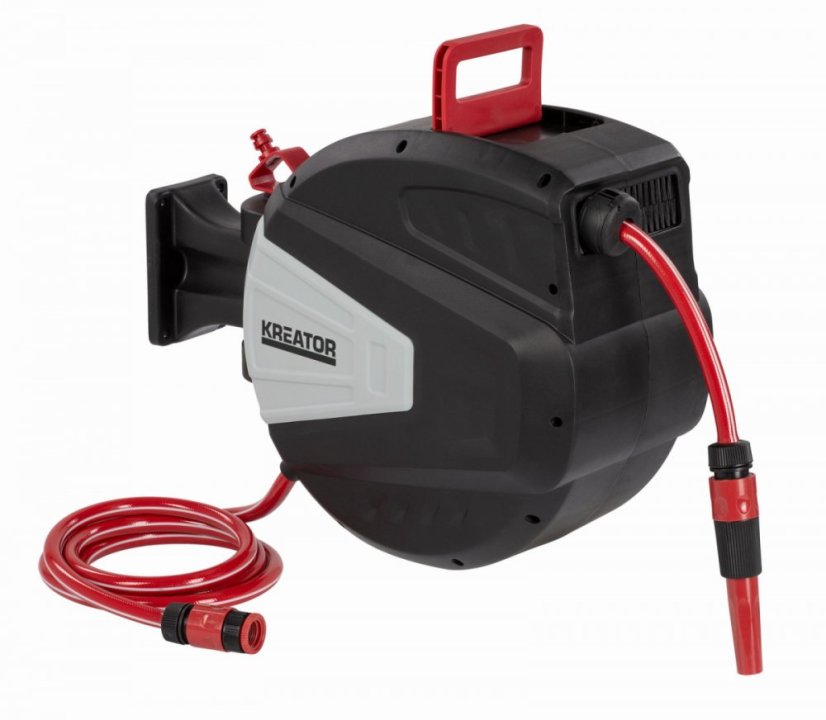 KRTGR6711 - Zahradní hadice s aut. navíjením 15m 1/2"