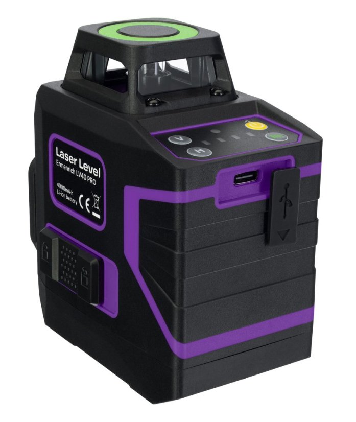 Laserový nivelační přístroj Ermenrich PRO LV40