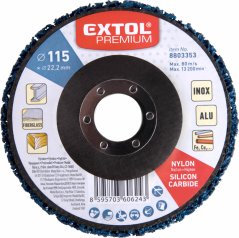 Kotúč brúsny nylonový, O115x14mm, nylon/abrazivo SiC