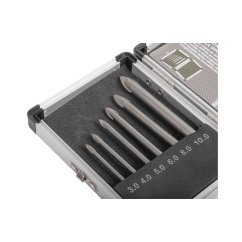 Sada vrtáků do skla 6 ks