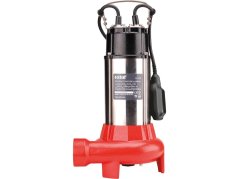 Čerpadlo ponorné kalové s řezacím nožem, 1100W, 16200l/hod=270l/min ROZBALENO