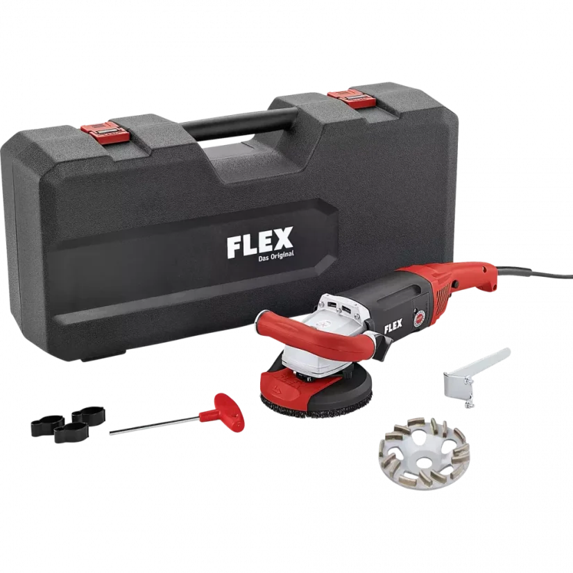 125 mm Silná sanační bruska s výkonem 1800 W pro broušení až do rohů TH-JET KIT FLEX