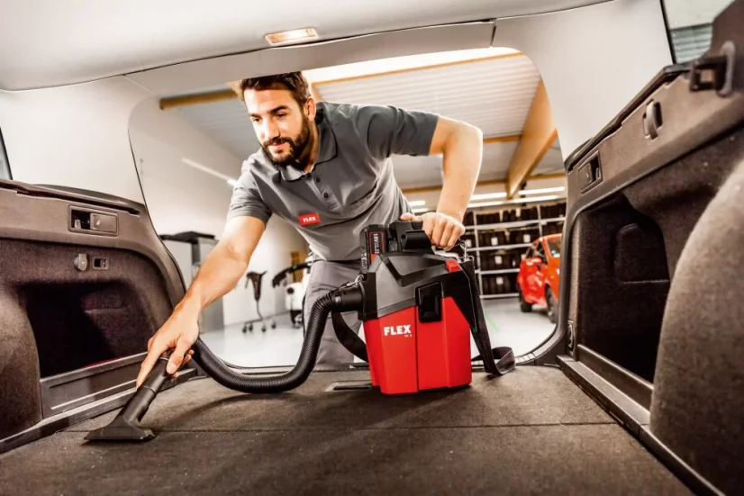 Aku vysávač s manuálnym čistením filtra 18V, 6 l, trieda L FLEX VC 6