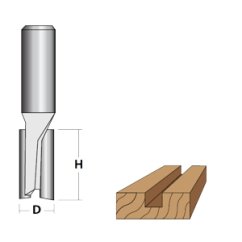 Fréza do dřeva stopka 8mm / 8x19mm