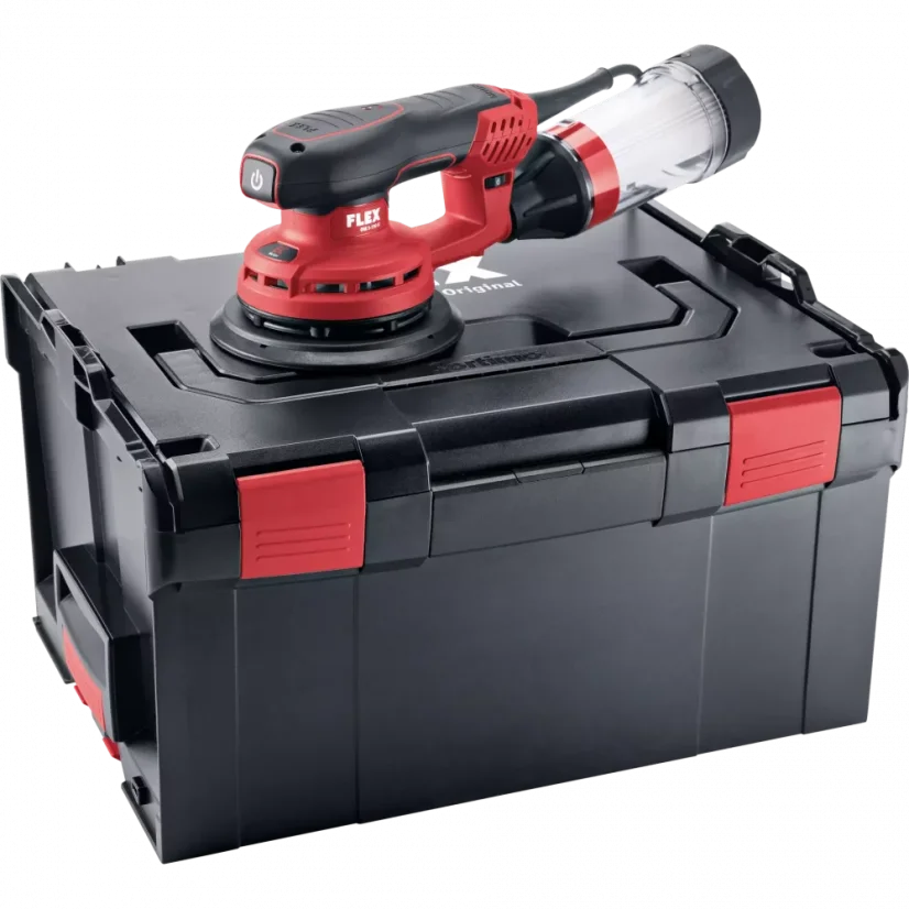 150 mm Výkonná excentrická bruska s regulací otáček, kufr L-BOXX® FLEX