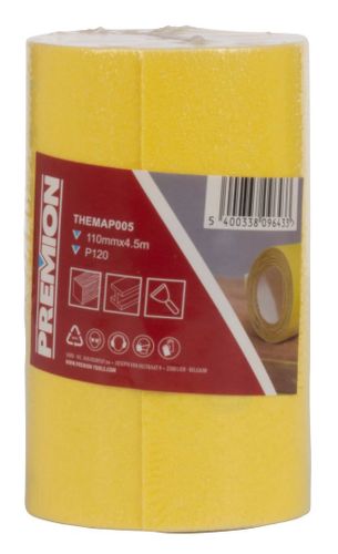 Role brusného papíru 4,5m x 110mm G120