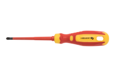 Šroubovák plocho-křížový PH2/SL6 100 mm, 1000 V SLIM, CrMo