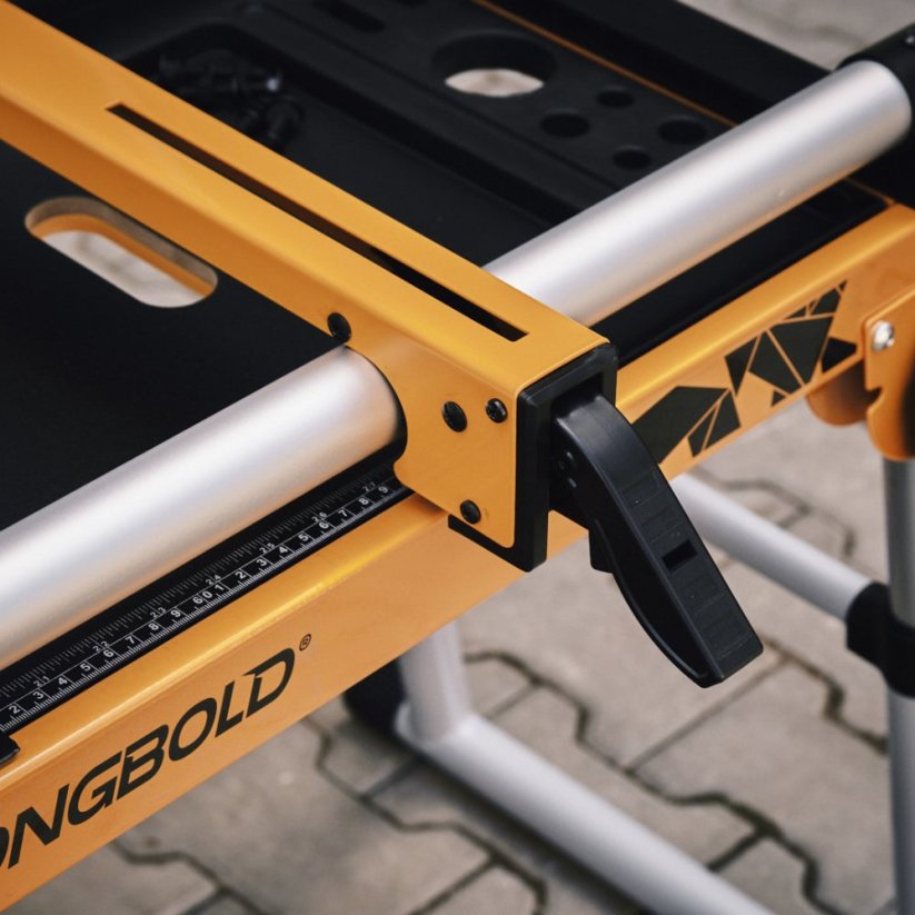 Multifunkční skládací stůl a plošina STRONGBOLD StrongBench B910