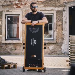 Multifunkční skládací stůl a plošina STRONGBOLD StrongBench B910